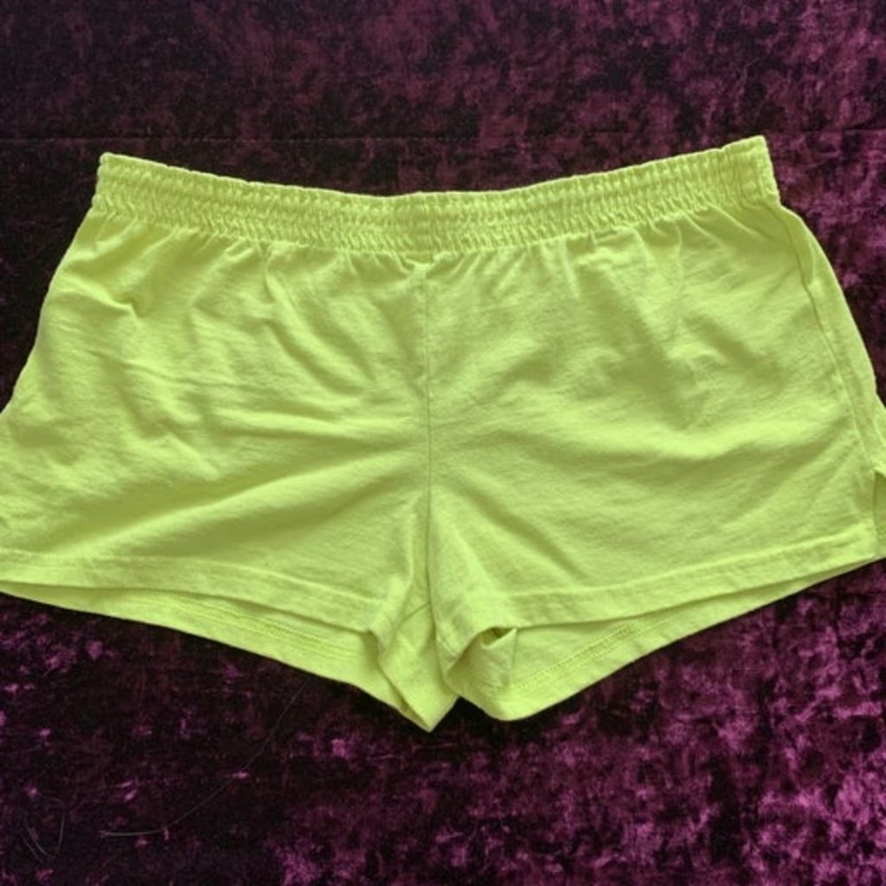 Bright Yellow Shorts